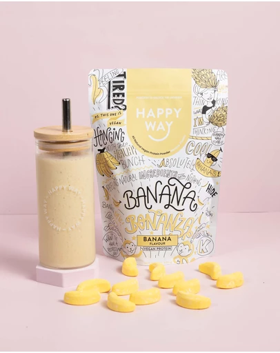 Happy Way - Banana Bonanza Vegan Protein Powder