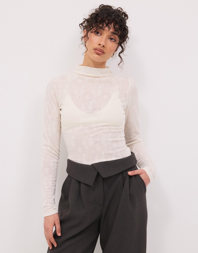 Calli - Lilly Textured Jersey Top