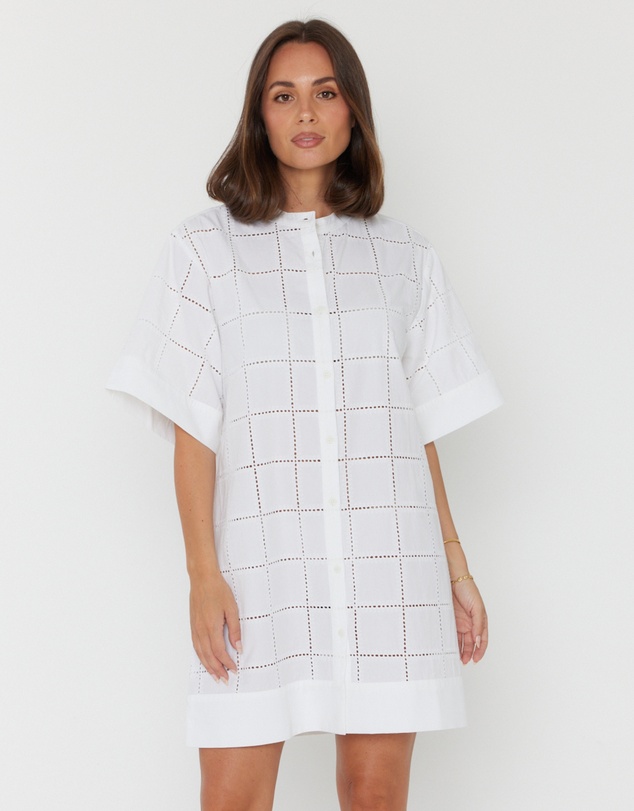 ALEXANDRA - Nova Dress White