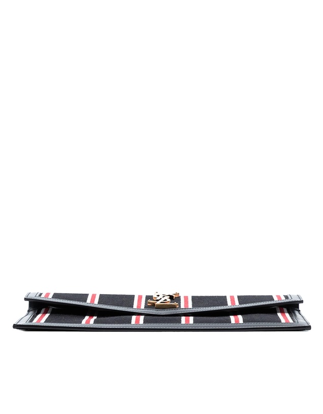 Pre-Loved by Azura Reborn - Pre-Loved Canvas Striped Uptown Pouch