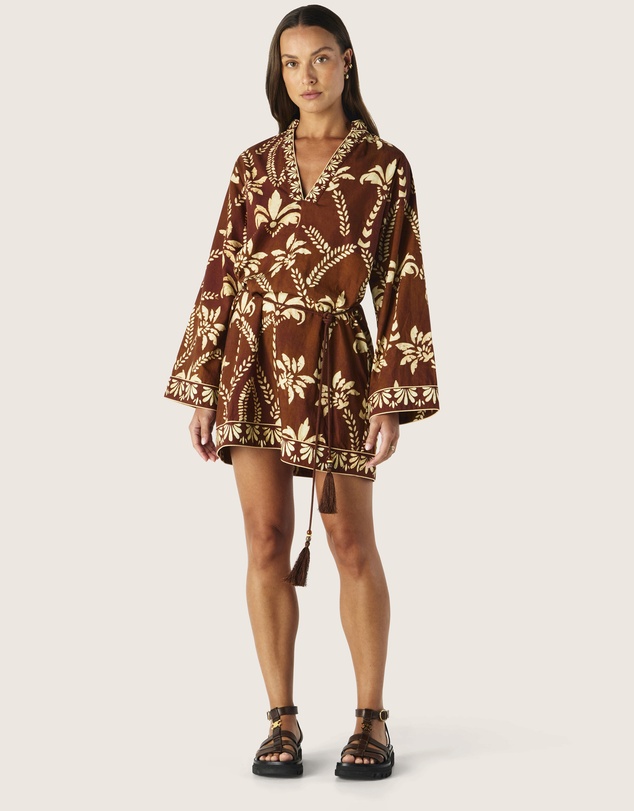MOS The Label - Deia Print Mini Dress