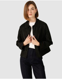SACHA DRAKE - Button Up Cropped Jacket