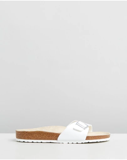 Birkenstock - Womens Madrid Birko-Flor Regular Slides