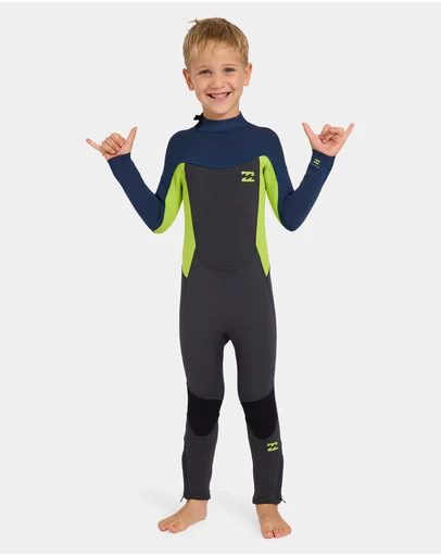 Billabong - Boys 2 to 6 3/2mm Absolute Long Sleeve Wetsuit