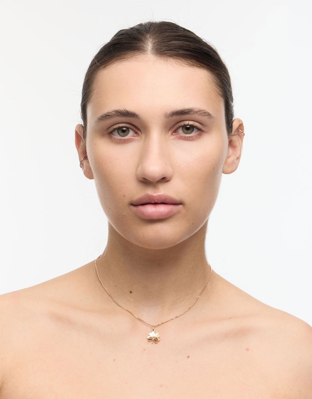 Meadowlark - Lucky Clover Charm Necklace