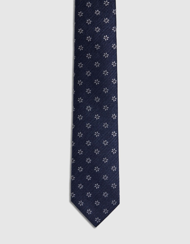 Oxford - Isaac Ditsy 7Cm Silk/Wool Tie