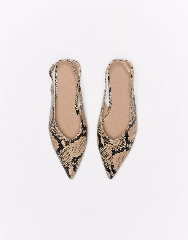 Walnut Melbourne - Sabine Leather Flat