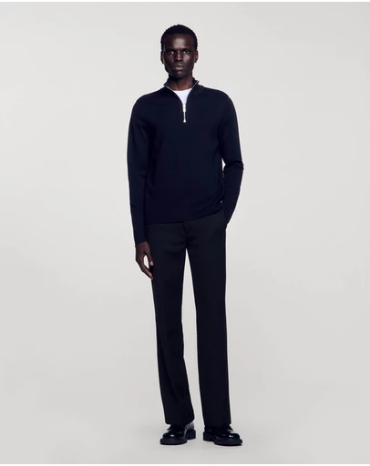 Sandro - Zip Sweater Sweater
