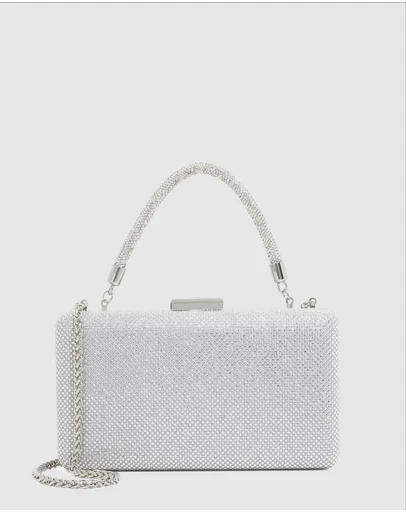 Dune London - Beaut - Silver Diamante