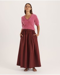 SABA - Wynter Wool Cashmere V Neck Knit