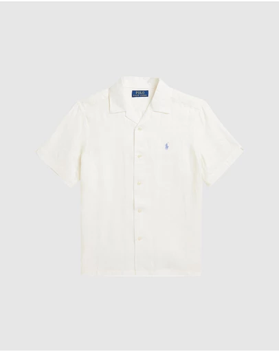 Polo Ralph Lauren - Linen Camp Shirt - Teens