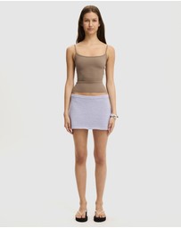 Cotton On - Sparkle Knit Mini Skirt