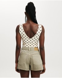 Cotton On - Original Cut Off Denim Shorts