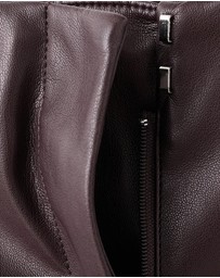 M.N.G - Faux-Leather Flared Trousers