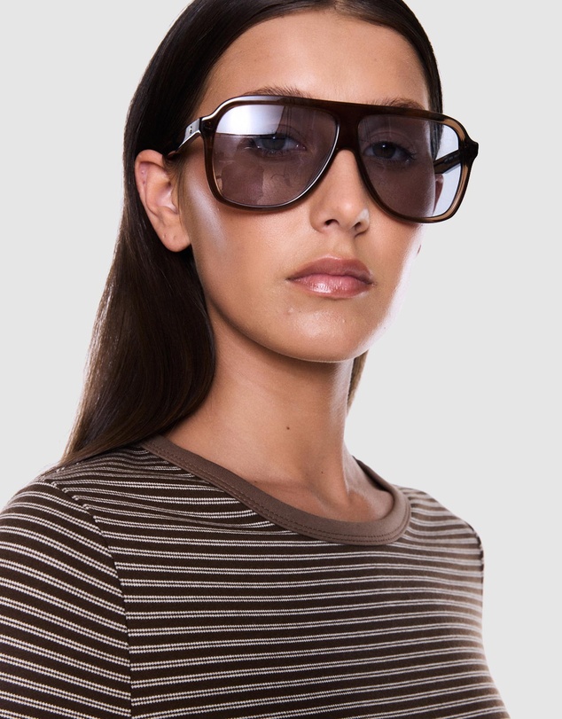 ENA PELLY - Piper Long Sleeve Stripe Top