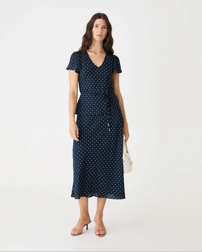 Forcast - Danielle Frill Sleeve Top