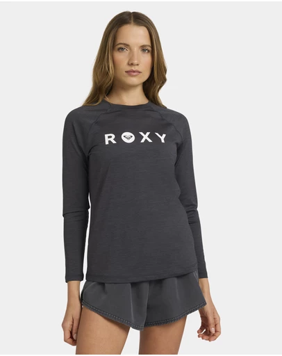 Roxy - Womens Essentials Lycra Long Sleeve Rash Vest