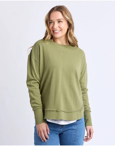 Foxwood - Delilah Crew Fern Green
