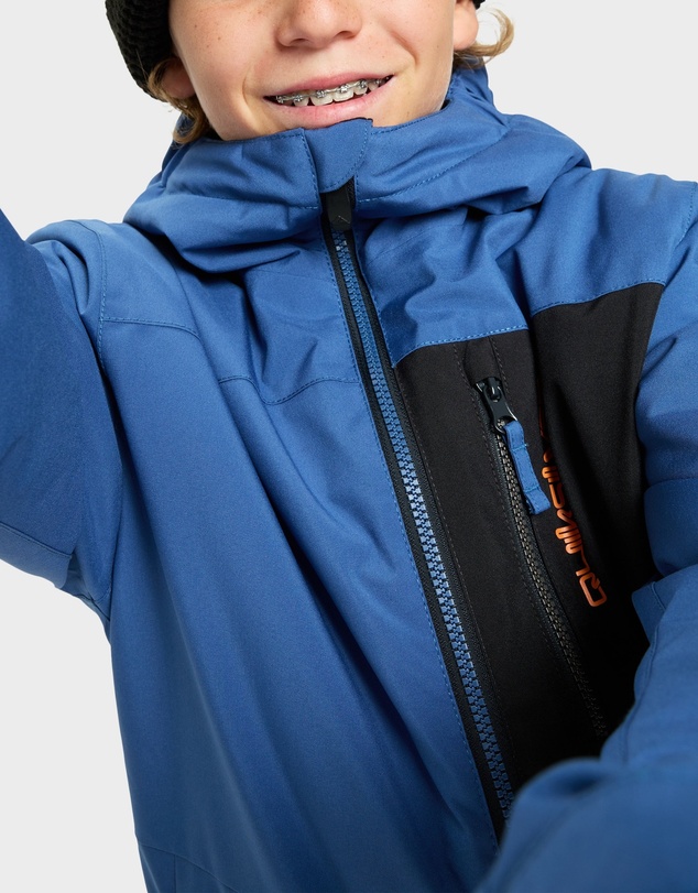 Quiksilver - Boys 8 to 16 Side Hit Solid Insulated Jacket