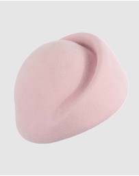 Max Alexander - Winter Pink Felt Designer Hat