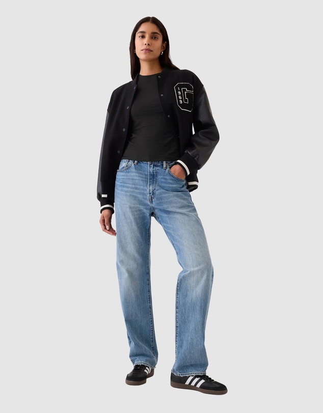 GAP - SS Closeknit Crew Top