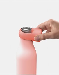 Joseph Joseph - Loop™ Vacuum Insulated Water Bottle 500 mL (17 fl. oz) (Coral)