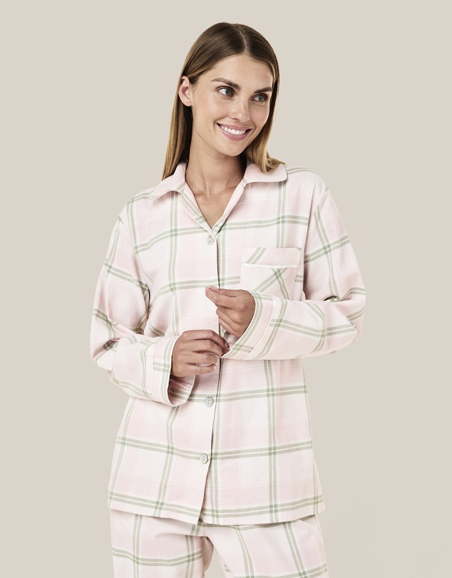 Papinelle - Organic Cotton Plaid Cosy PJ
