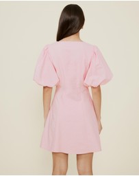 The Fated - Puff Sleeve Mini Dress