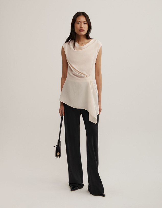 Witchery - Tuck Drape Shirt