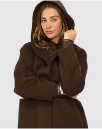 Belle & Bloom - Walk This Way Wool Blend Oversized Coat