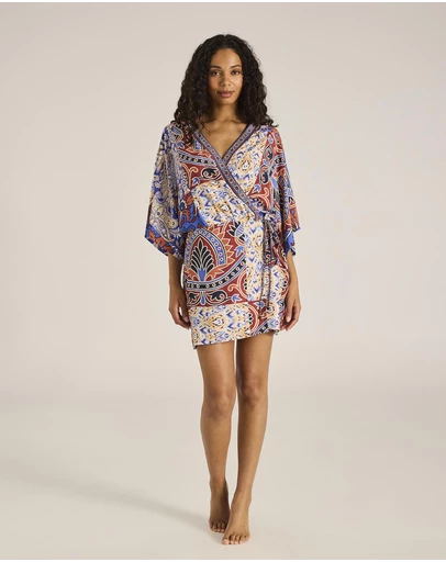 Tigerlily - Tali Mini Wrap Dress