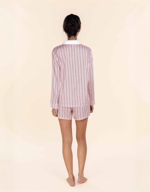 Gingerlilly - Birdie Long Sleeve Short Pyjama Set