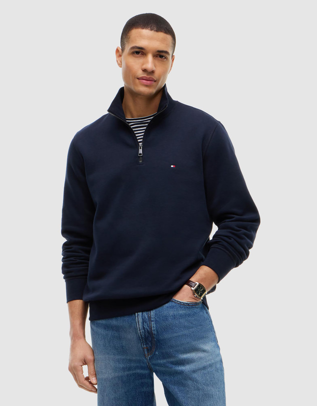 Tommy Hilfiger - Fleece Quarter-Zip Sweatshirt