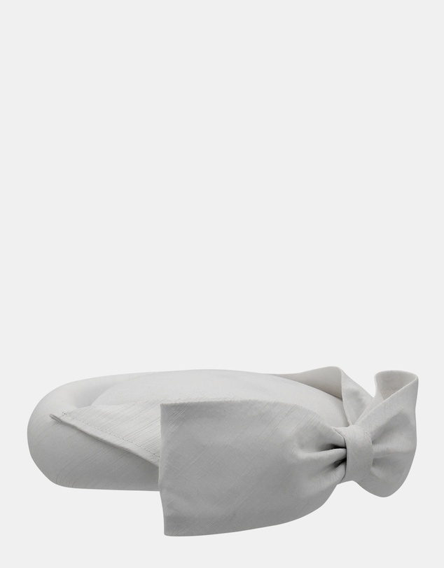 Morgan & Taylor - Samara Pillbox Hat in White