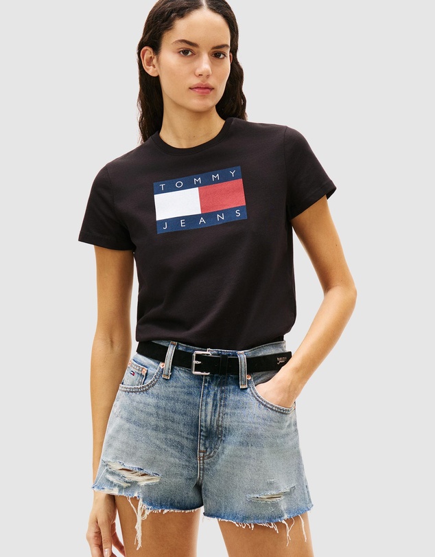 Tommy Jeans - Regular TJ Flag Short Sleeve Tee
