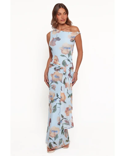 Petal & Pup - Loulani Maxi Dress - Pale Blue Floral