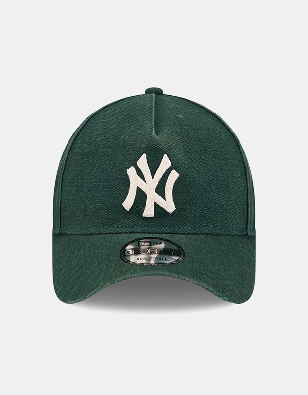 New Era - New York Yankees Washed Canvas Seasonal 9FORTY A-Frame Adjustable Cap