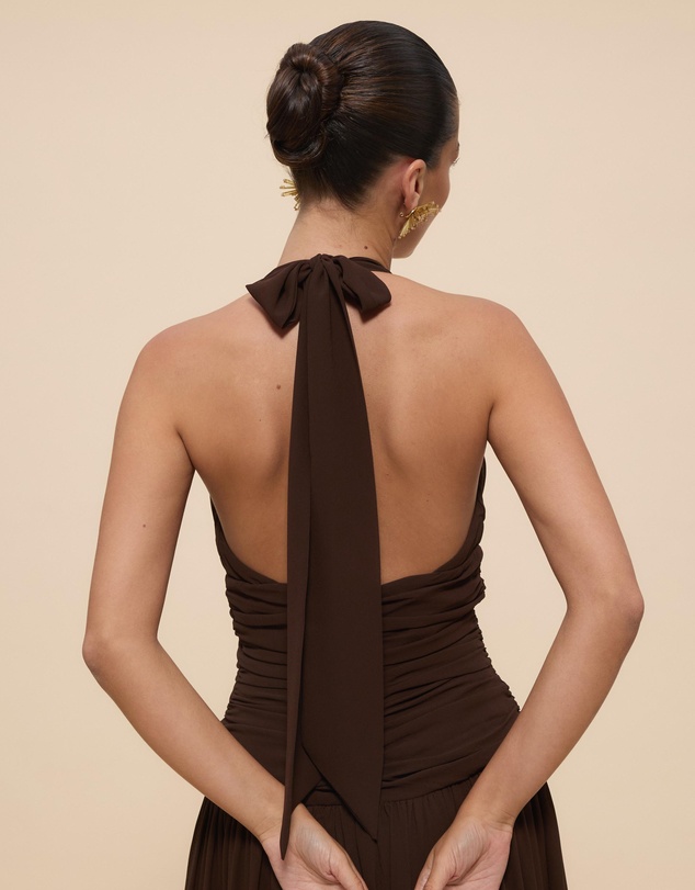CHANCERY - Talara Halter Maxi Dress