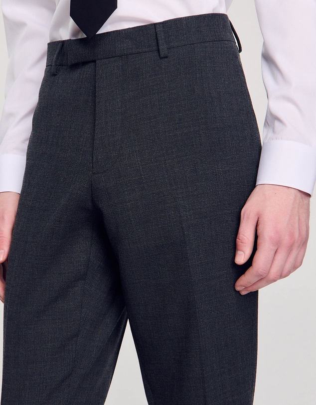 Sandro - Berkeley Grey Suit Pants