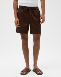 AERE - Relaxed Cotton Shorts