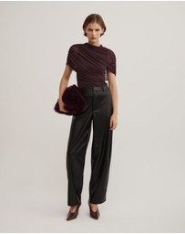 Witchery - Mesh Cape Top