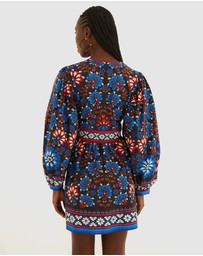 Farm Rio - Latina Scarf Mini Dress