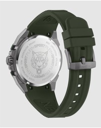 Plein Sport - Plein Urban Pulse 47mm Green dial and Green silicone strap