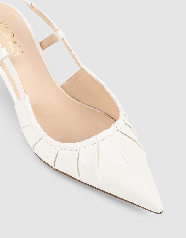 Verali - Lucius Slingback Kitten Heels