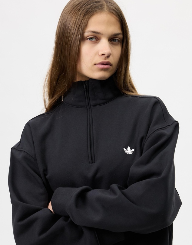 adidas Originals - Essentials Fleece Half Zip Sweatshirt