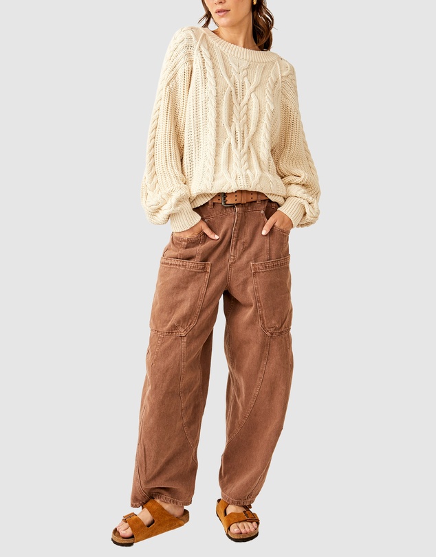 Free People - Frankie Cable Sweater