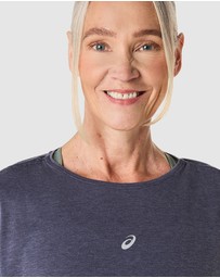 ASICS - Nagino Run Adjustable Short Sleeved Top - Women's