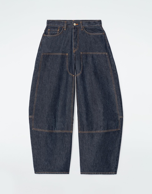 COS - Western Barrel-Leg Raw Denim Trousers