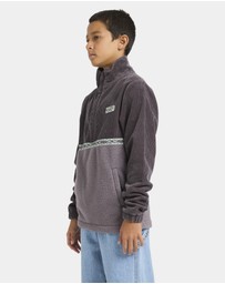 Billabong - Boys 8 to 16 Space Lobs Mock Neck Fleece Top