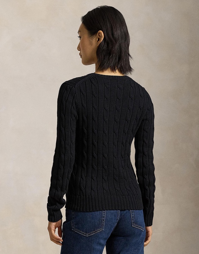 Polo Ralph Lauren - Cable-Knit Cotton Crewneck Sweater